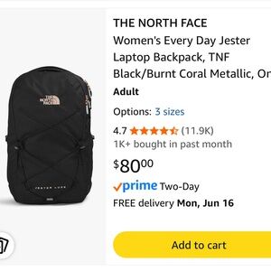 The North Face backpack